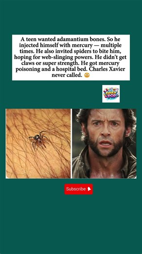 Teen Injected Mercury to Turn Into Wolverine — Ended Up in Hospital 😳