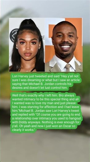 Lori Harvey and Michael B. Jordan Clash in Explosive Twitter Exchange