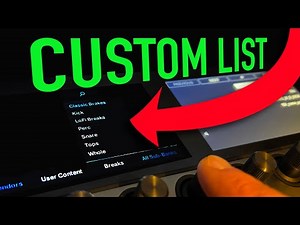 Organise Your Samples on Maschine Plus