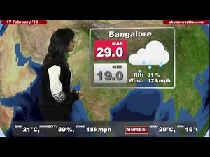 Skymet Weather Report - India February 17, 2013
