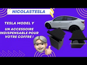 Tesla Model Y : Un accessoire indispensable pour votre coffre !