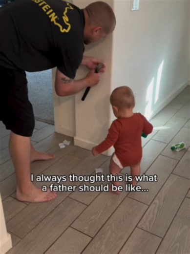 I thought he was just installing a baby gate... But every day, our boys run through it looking for him — and I finally see his way. Sometimes love looks like checking the latch, making the space safer, and becoming the place they can always run to. Thank you @julie.logan.reece for sharing this Father’s Day moment with us. #Babelio #hisway #fathersday #dadlife