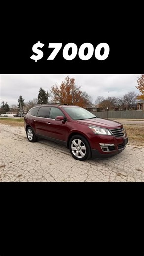 Alvizo Auto Sales on Instagram: "2016 Chevy Traverse🔹 173xxx miles🔹 V6 motor🔹 Clean title🔹 Runs great no mechanical issues🔹 $7000 cash or financing is available ‼️ #fyp #cars #explore #chicago #cardealer"