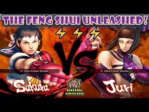 Juri’s Taekwondo Mastery Overwhelms Sakura 🔥 | Ultra Street Fighter IV Fight
