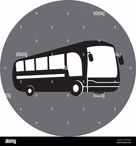 Bus Icon, Bus Vector Art Illustration template design Stock Vector Image & Art - Alamy