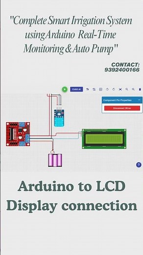 Arduino to LCD I2C Display Connection | 16x2 LCD with Arduino UNO