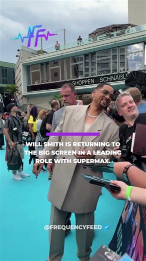 Will Smith is returning to the big screen in a leading role with Supermax.