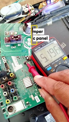 jumper function on LCD TV PCB board #electronicskills #repair #ledpanelrepair #experiment