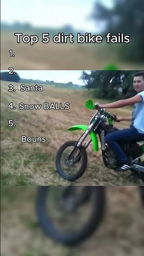 Top 5 Dirt Bike Fails