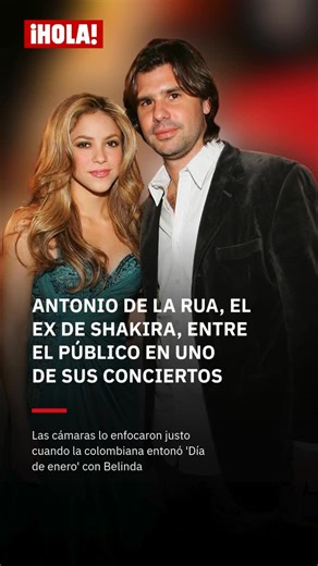 Shakira’s Ex Antonio de la Rúa spotted at her Mexico concert as reunion rumors grow. The Argentine businessman was seen in the crowd during Shakira’s final Mexico City show, just as she performed “Día de enero” with Belinda. 🔗 Link in bio for more. | HOLA USA
