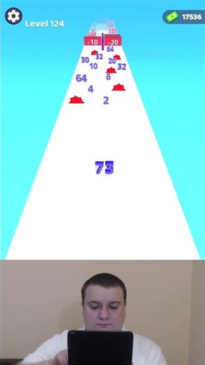 Number Merge Run: Merge Master ❗Level 124❗#games #iPad