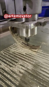 Cutting brass sheet on homemade cnc.