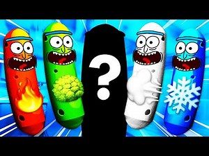 Creating ELEMENTAL PICKLE RICK In VR