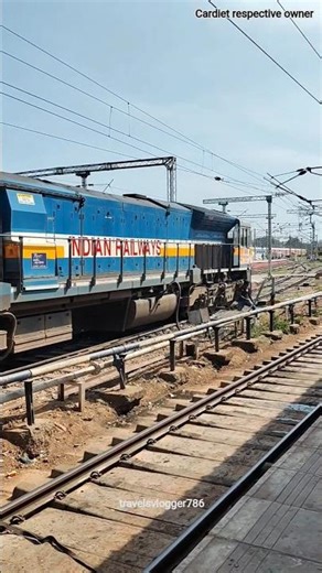 How far can a diesel train travel on a single refueling? 😱 #shorts #train #railway #indianrailways