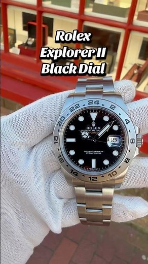 Rolex Explorer II 216570 Black Dial 42mm Stainless Steel Men’s Watch