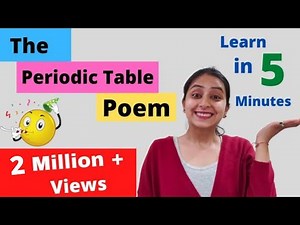 Easiest Tricks to Learn Periodic Table | Funniest Way