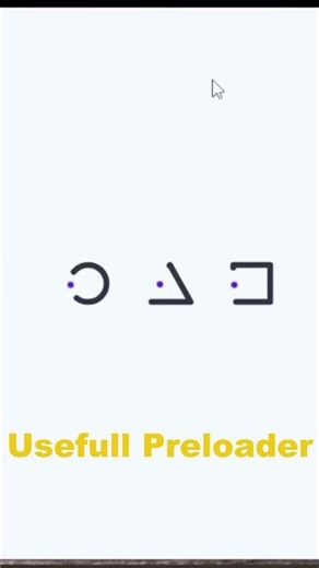 Best Usefull preloader#shortsfeed #short