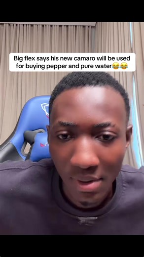 Big Flex's Camaro: The Ultimate Pepper and Pure Water Ride!