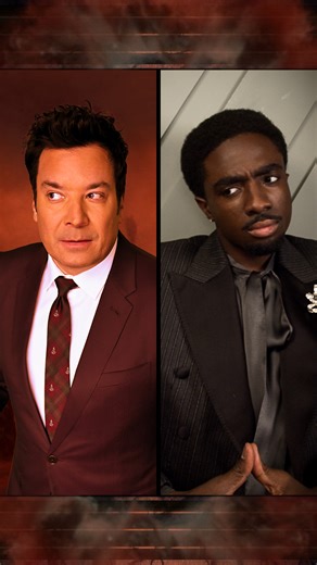 Music has a way of finding you, even in the darkest of places. 🐔📻 #CalebMcLaughlin #StrangerThingsOnFallon #StrangerThings #FallonTonight | The Tonight Show Starring Jimmy Fallon