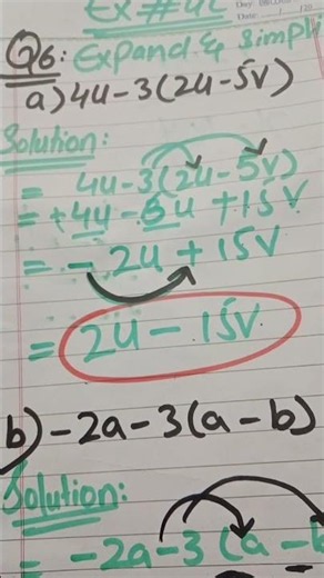 Expand and Simplify Algebraic Expressions Step-by-Step | Basic Algebra Tutorial