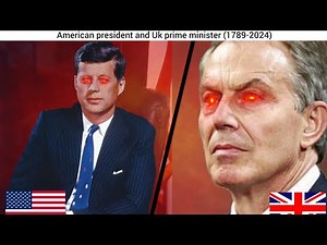 US Presidents & British Prime Ministers, every year (1789-2025)
