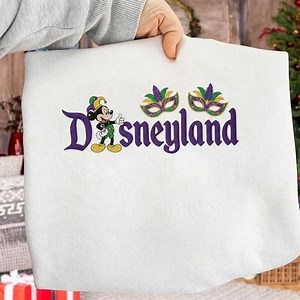 Embroidered Mouse Carnival Design, Magical Land Matching Crewneck, Family Vacation Design, Mardi Gras 2026, Fat Tuesday Outfit - Etsy Canada