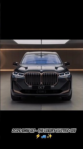 2026 BMW iX7 – The Luxury Electric SUV of the Future! ⚡🚙✨ #bmwelectrified