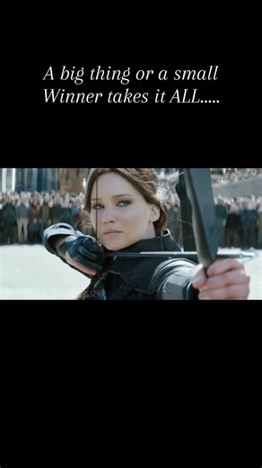 Hunger Games The winner takes it all