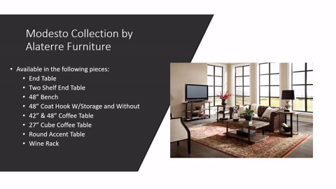 Reviews for Alaterre Furniture Modesto 20 in. Round Wood End Table with Metal Legs, Rustic 2-Tier Side Table for Living Room, Natural Wood Finish | Pg 1 - The Home Depot