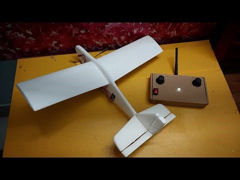 How to make rc plane with coreless motor , homemade esc and arduino .