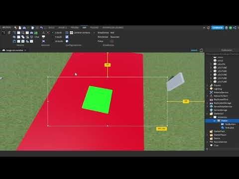 Como hacer que cuando toques un bloque se abra un frame y que lo puedas cerrar | Roblox Studio