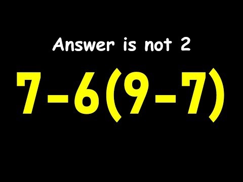 Most People Get This Order of Operations Wrong!