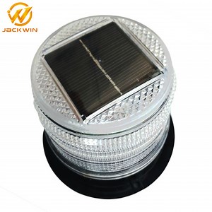 [Hot Item] High Intensity Light Sensor LED Amber Flashing Solar Barricade Light