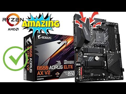 GIGABYTE B550 AORUS ELITE AX V2 UNBOX AND RUN -- LGH