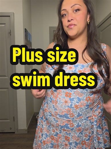 Stylish Plus Size Swim Dress for Summer Fun