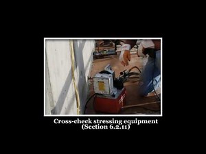 Basics of Post Tensioning - Stressing