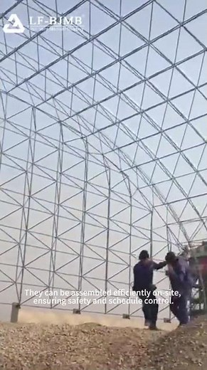 Ultra-Long Span Warehouse Installation | Fast & Safe Steel Structure Construction