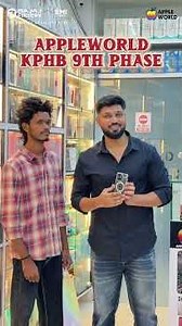 😊 Happy customer from Jadcherla📱 Purchased iPhone 15 Pro — 256GB (Blue)💥