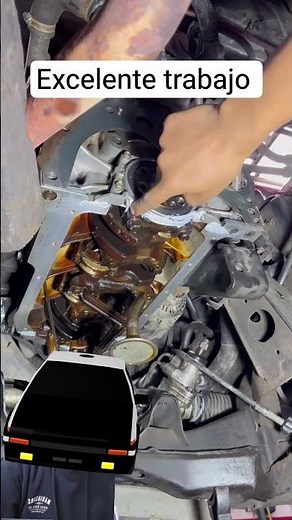 How to install an engine oil pan #automotive #mechanic