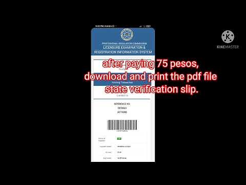 PRC STATEBOARD VERIFICATION PROCESS FOR VISASCREEN TIPS| Feb 2022