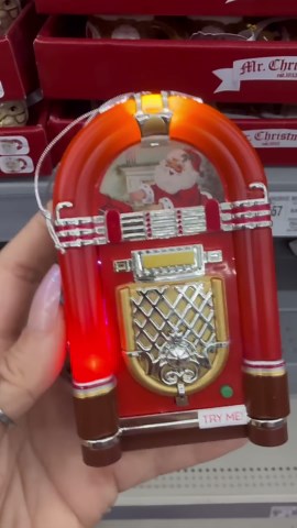 Nostalgic Mr. Christmas musical ornaments at Walmart