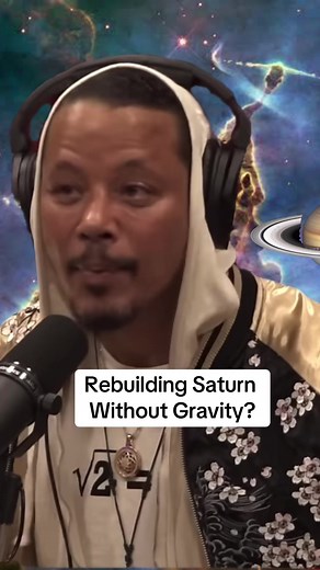 Does Terrence Howard's Saturn Simulation Challenge Gravity?