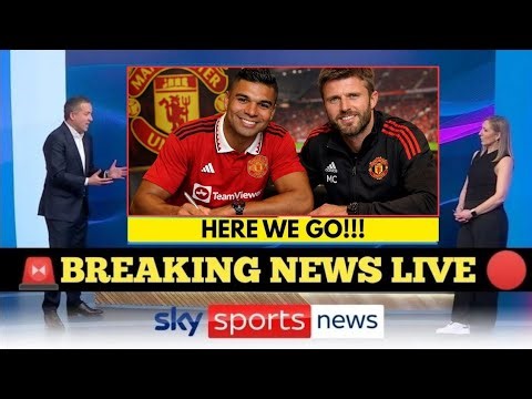 IT’S OFFICIAL! CASEMIRO STUNS FOOTBALL WORLD WITH 3-YEAR MANCHESTER UNITED DEAL AFTER EXIT DRAMA