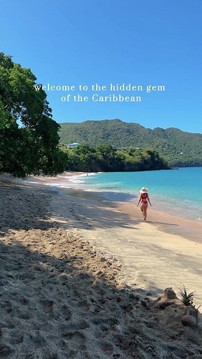 Welcome to Bequia island, the hidden gem of thr Caribbean and a tropical paradise 🏝️ #caribbean #caribbeanislands #caribbeantravel #bequia #stvincentandthegrenadines #beachholiday #islandlife #travelblogger #uktravelblogger