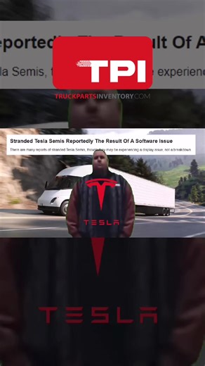 #teslas when they promised to be best semi truck out there and yet they keep breaking down: #tesla #teslasemi #trucking #truckersoftiktok #truckers #semitruck #semitrucks #truckpartsinventory