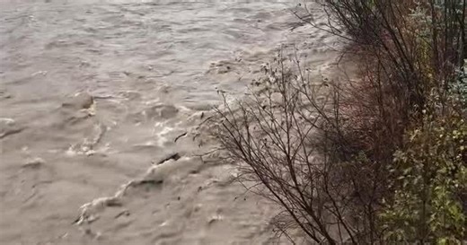 Flooding at Vallecito Creek in La Plata County