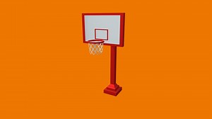 Basketball hoop - Download Free 3D model by hotdoghans