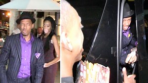Nick Cannon -- Chows Down with New, Famous Girl (VIDEO)