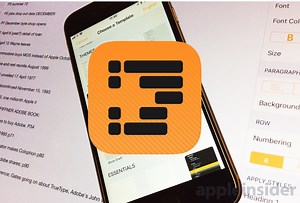 Hands On: OmniOutliner 3 for iPad organizes everything from text to ideas | AppleInsider