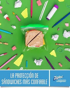 4K reactions · 128 shares | La bolsa para comida más confiable de Estados Unidos* *Basado en el estudio de consumo americano de BrandSpark 2019. | Ziploc | Facebook